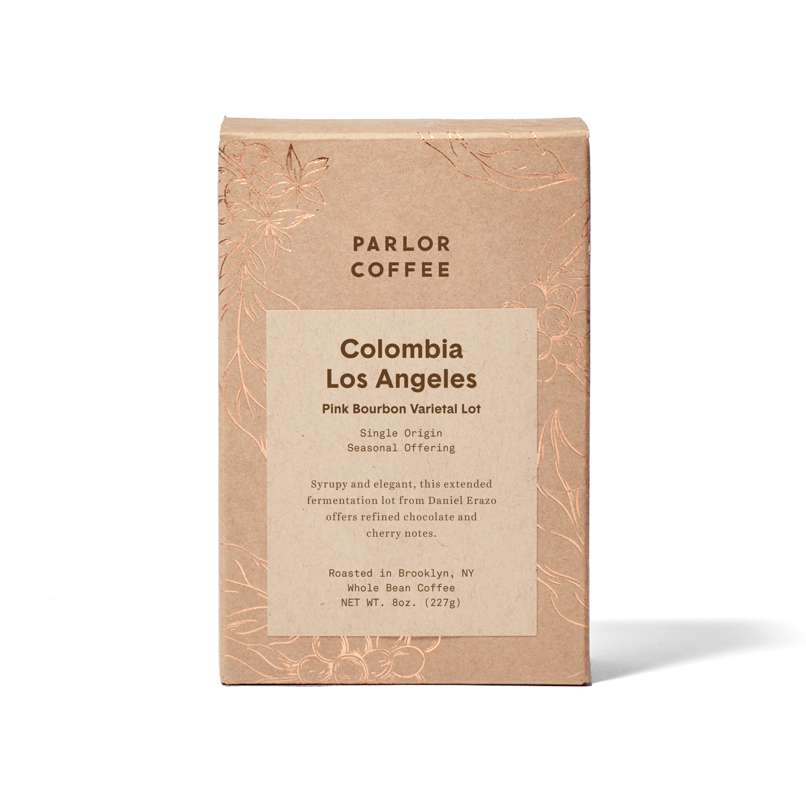 Colombia Los Angeles Pink Bourbon Varietal Lot